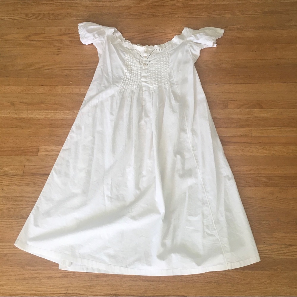 antique victorian beautiful nightgown dress